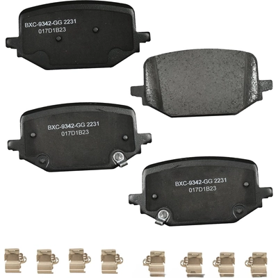 BENDIX - SBC2231 - Rear Disc Brake Pads pa1