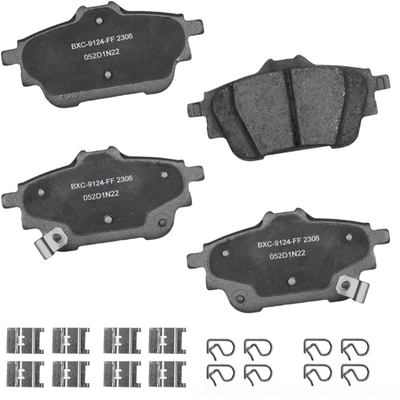 BENDIX - SBC2306 - Ceramic Rear Disc Brake Pads pa1