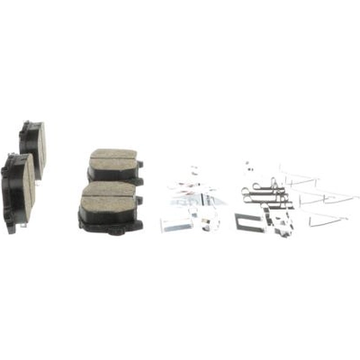 Rear Ceramic Pads by BOSCH - BC1724 pa4