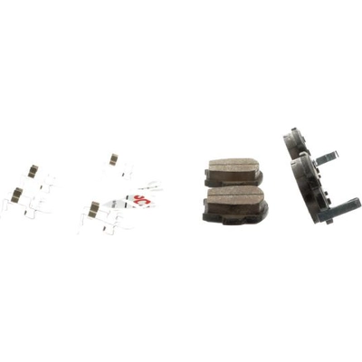 Rear Ceramic Pads by BOSCH - BC2156 pa4