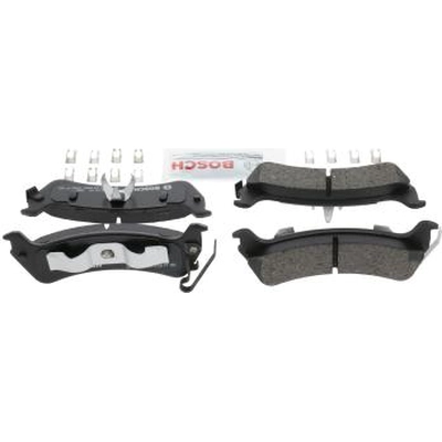 Rear Ceramic Pads by BOSCH - BC666 pa2