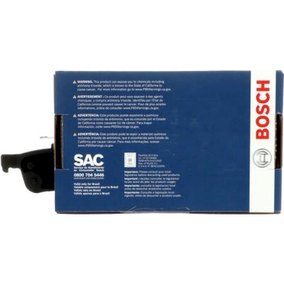 BOSCH - BE1665H - Rear Ceramic Pads pa15