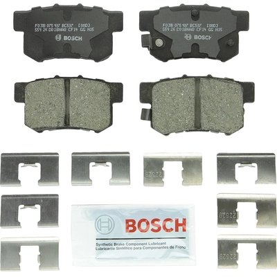 BOSCH - BC537 - Rear Ceramic Pads pa1