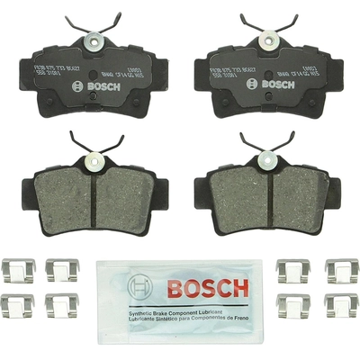 Rear Ceramic Pads by BOSCH - BC627 pa1