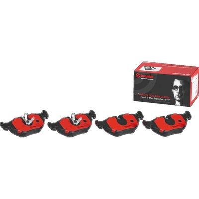 Rear Ceramic Pads by BREMBO - P06011N pa3