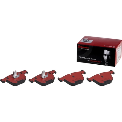 Rear Ceramic Pads by BREMBO - P06026N pa2