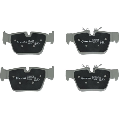 Rear Ceramic Pads by BREMBO - P06117N pa3