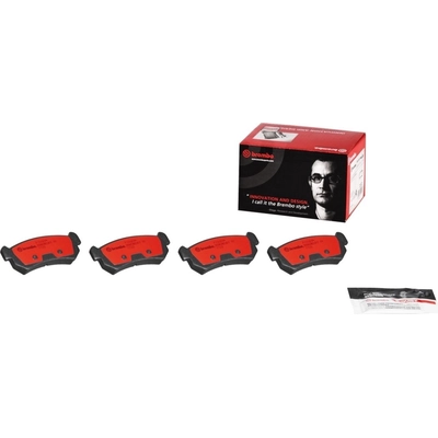 Rear Ceramic Pads by BREMBO - P10001N pa4