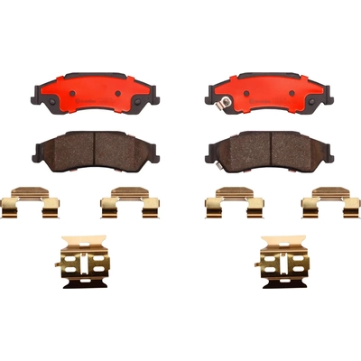 Rear Ceramic Pads by BREMBO - P10002N pa2