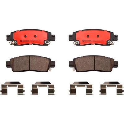 Rear Ceramic Pads by BREMBO - P10010N pa2
