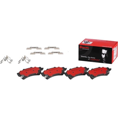 Rear Ceramic Pads by BREMBO - P10028N pa3
