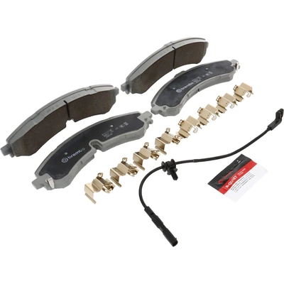 Rear Ceramic Pads by BREMBO - P10100N pa4