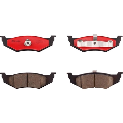 Rear Ceramic Pads by BREMBO - P11010N pa2