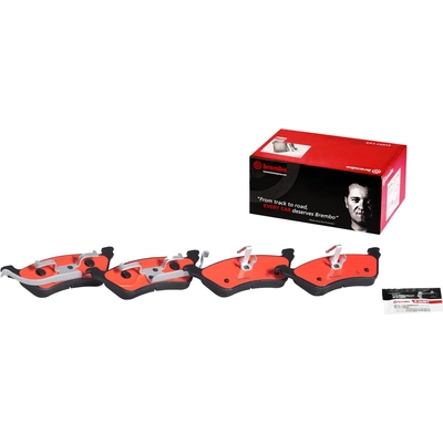 Rear Ceramic Pads by BREMBO - P11014N pa2
