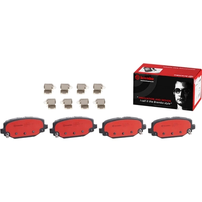 Rear Ceramic Pads by BREMBO - P11032N pa1