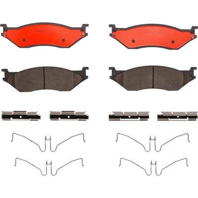 Rear Ceramic Pads by BREMBO - P11037N pa1