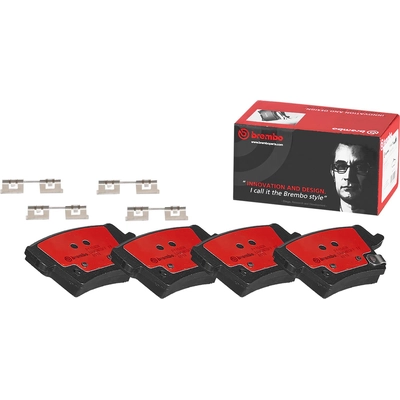 Rear Ceramic Pads by BREMBO - P11040N pa1