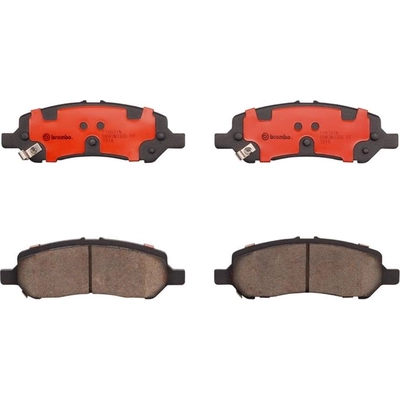 Rear Ceramic Pads by BREMBO - P18031N pa2
