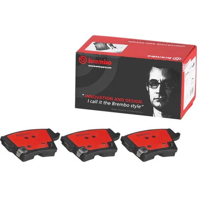 Rear Ceramic Pads by BREMBO - P18033N pa1