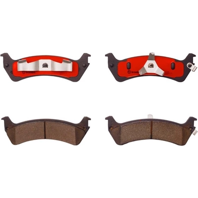 Rear Ceramic Pads by BREMBO - P24042N pa2