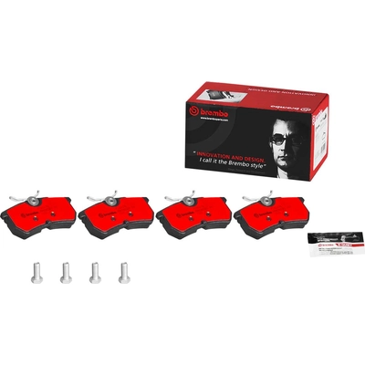 Rear Ceramic Pads by BREMBO - P24047N pa2