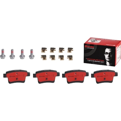 Rear Ceramic Pads by BREMBO - P24063N pa5