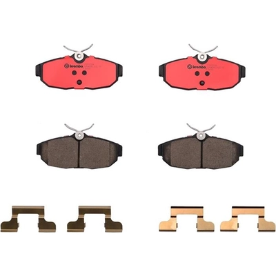 Rear Ceramic Pads by BREMBO - P24122N pa2