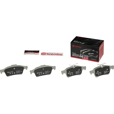 Rear Ceramic Pads by BREMBO - P24148N pa2