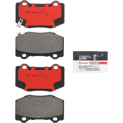 Rear Ceramic Pads by BREMBO - P24239N pa4