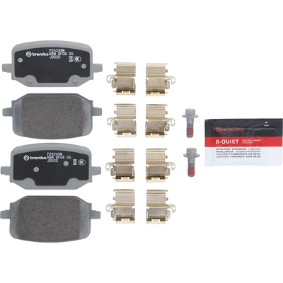 Rear Ceramic Pads by BREMBO - P24249N pa2