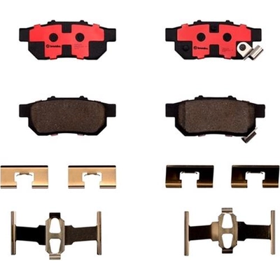 Rear Ceramic Pads by BREMBO - P28025N pa2