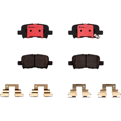 Rear Ceramic Pads by BREMBO - P28057N pa1