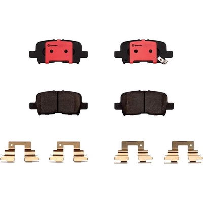 Rear Ceramic Pads by BREMBO - P28057N pa2