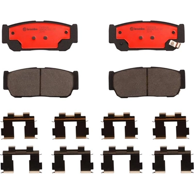 Rear Ceramic Pads by BREMBO - P30049N pa2