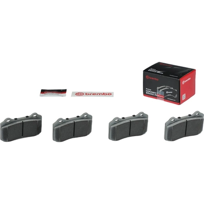 Rear Ceramic Pads by BREMBO - P36020N pa8
