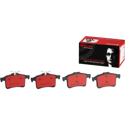 Rear Ceramic Pads by BREMBO - P36026N pa5