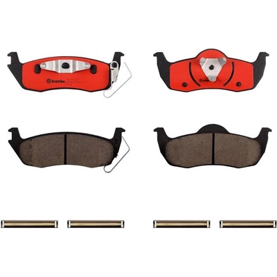 Rear Ceramic Pads by BREMBO - P37011N pa1