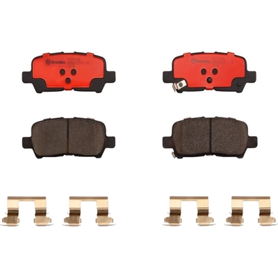 Rear Ceramic Pads by BREMBO - P37014N pa2