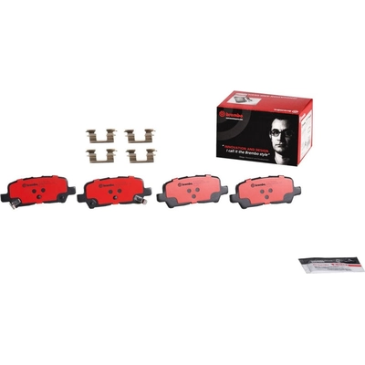 Rear Ceramic Pads by BREMBO - P37014N pa3