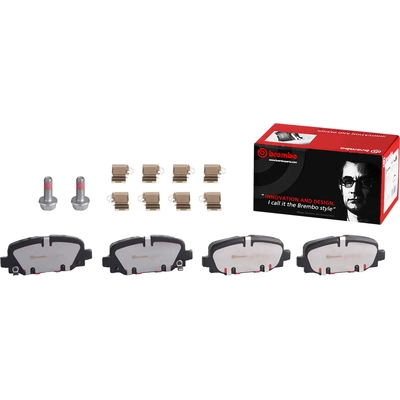 Rear Ceramic Pads by BREMBO - P37024N pa2