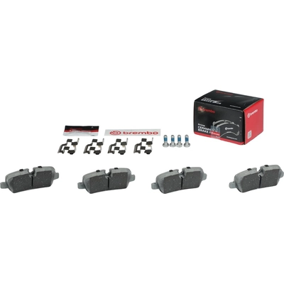 Rear Ceramic Pads by BREMBO - P44013N pa7
