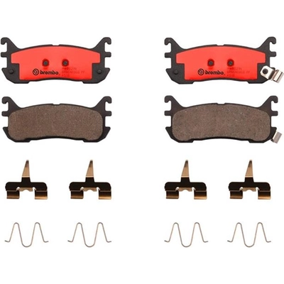 Rear Ceramic Pads by BREMBO - P49021N pa1