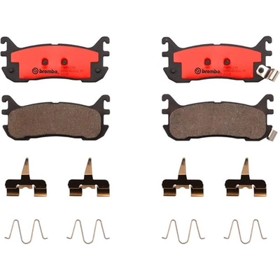 Rear Ceramic Pads by BREMBO - P49021N pa2