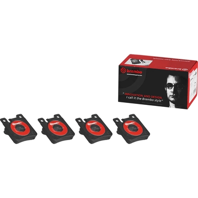 Rear Ceramic Pads by BREMBO - P50017N pa2
