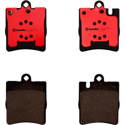 Rear Ceramic Pads by BREMBO - P50033N pa4