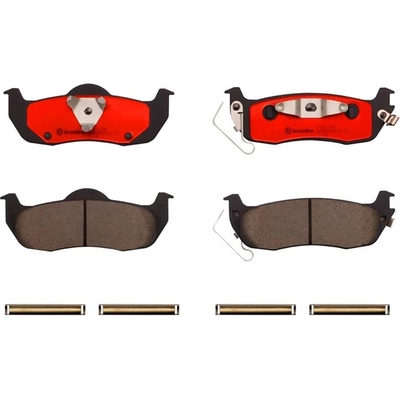 Rear Ceramic Pads by BREMBO - P56074N pa2