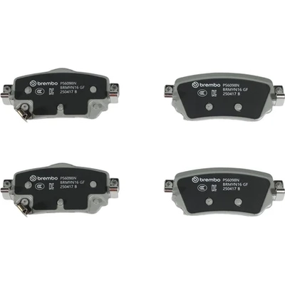 Rear Ceramic Pads by BREMBO - P56098N pa2