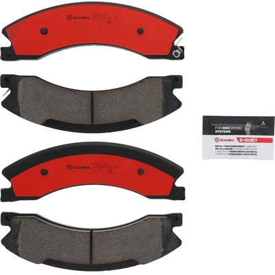 Rear Ceramic Pads by BREMBO - P56124N pa4