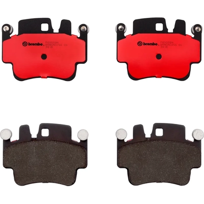 Rear Ceramic Pads by BREMBO - P65009N pa2