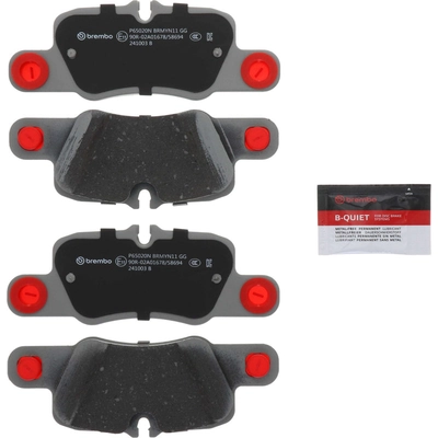 Rear Ceramic Pads by BREMBO - P65020N pa5